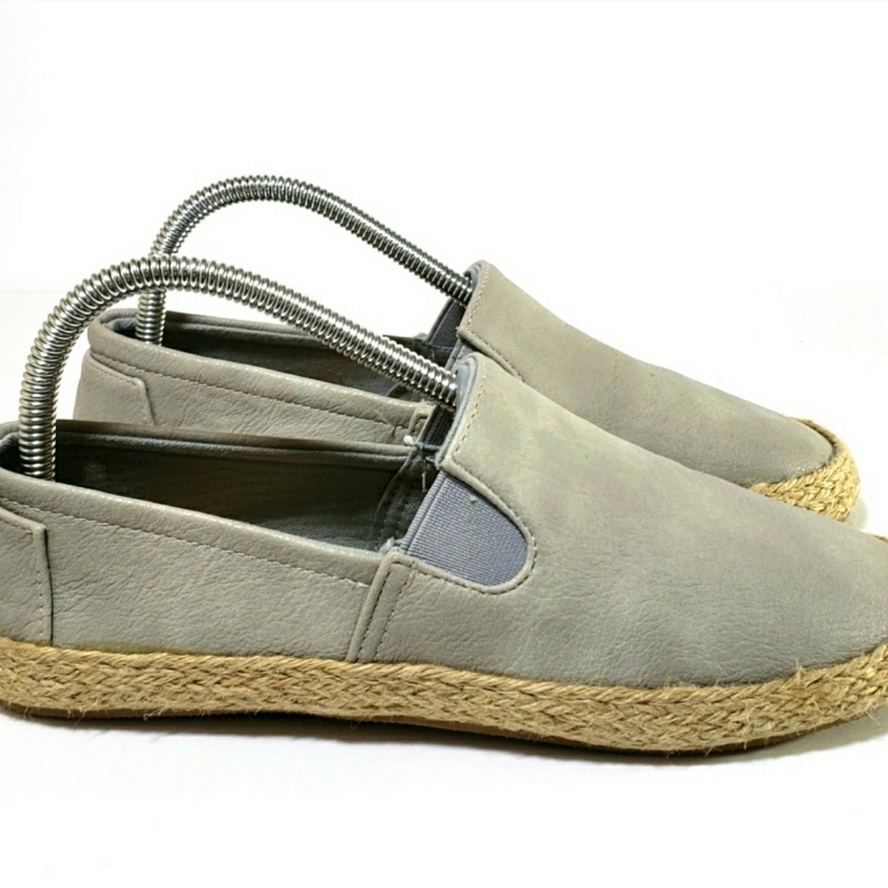 Seven 7 Slipon Verde Espadrille Shoes Flats